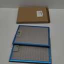 SB08087294 Range Hood Filter Replacement, Compatible with Broan, 3-Layer Aluminum Mesh Grease Filter 11.75X9.375Inch, Aluminum Range Hood Vent Filters, 2PCS