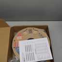 OVERTURE Matte PLA 3D Printer Filament 1.75mm, Matt Surface & Low Warping Filament 1kg Spool (2.2 lbs), Accuracy +/- 0.02 mm, Fit Most FDM Printers (Matte Light Brown)