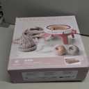 PKHOUHYI SENTRO 40 Needles Knitting Machine, Smart Automatic Knitting Machine for Adults and Beginners, Circular Weaving Crochet Knitting Loom Machine Kit for Hat,Sock,Scarf,Gloves,Sweater