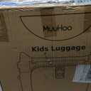 Rosamo Travel Bundle, Includes Kid's Ride-On Suitcase & In-Flight Bed; Adjustable, Lightweight & Expandable Crew BackPack - Approved by Many Airlines - Best for Ages 3-7 (Blue)