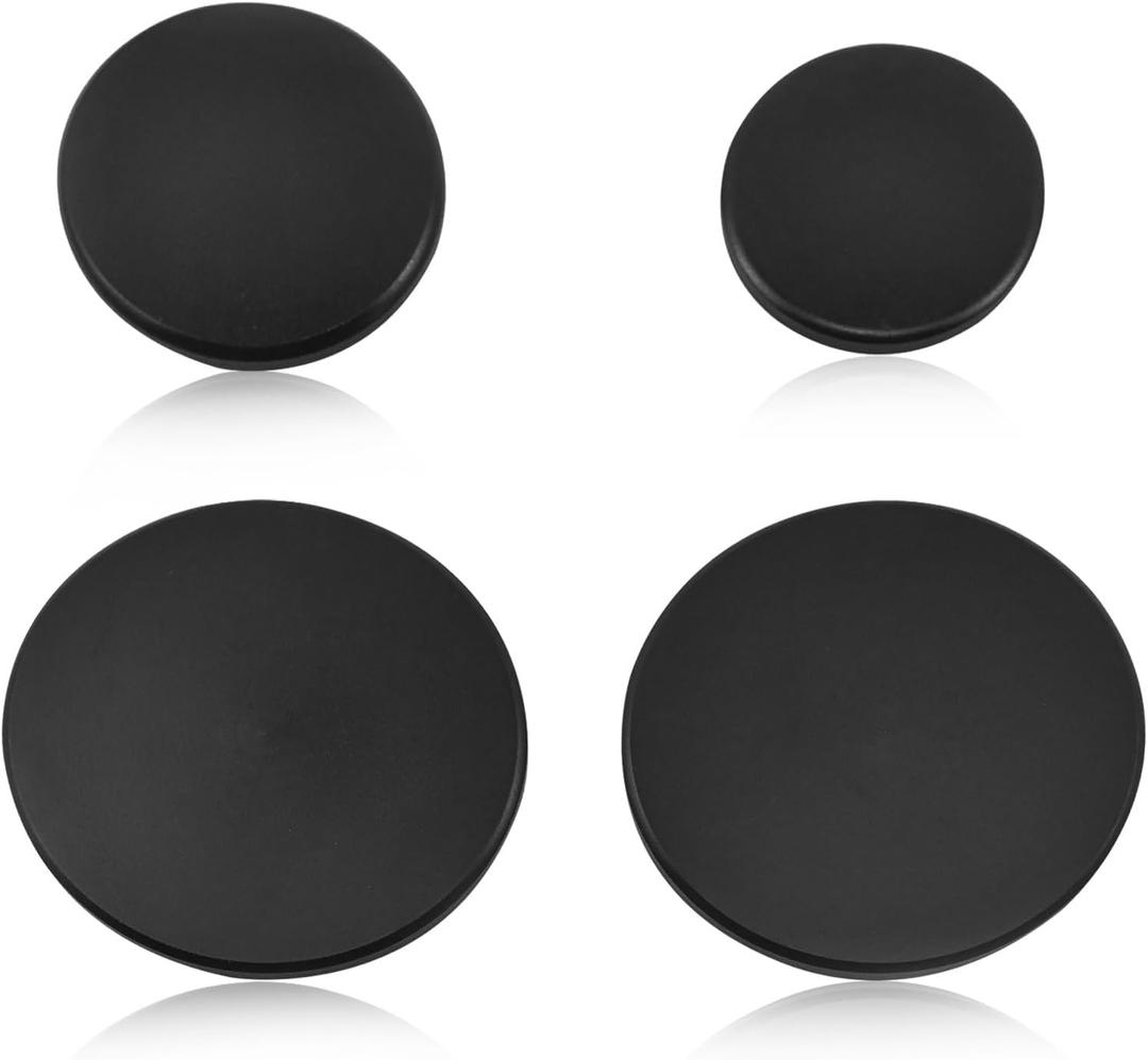 W10881749 Burner Cap Set for Whirlpool Stoves Gas Stove Burner Covers Surface Burner Cap Set Replaces W10850506 Fit WFG320MOBW2 WFG550S0HZ MGR6600FZ WFG525S0HS MGR8800FZ WFG525S0HZ Models - 4Piece
