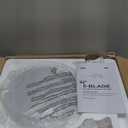 TCL Ceiling Fans with Lights, 52 Inch Low Profile Ceiling Fan with Light and Remote Control, Flush Mount, DC Reversible Motor, Noiseless, 6 Speeds Ceiling Fan for Bedroom (White)