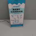 GROWNSY Baby Carrier Newborn to Toddler, Cozy Baby Wraps Carrier, Ergonomic Baby Carrier with Head Support, Black