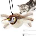 Interactive Chirping Bird Cat Toy(No Flying),2025 New Flying Interactive Flapping Chirping Bird Cat Toy for Indoor Adult Bored Cats