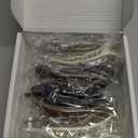 ProSuites 8 PCS Flat Hair Clips, 2 Styles French Claw Clips Strong Hold for Women Girls Thin Hair (Neutral color)