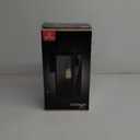 Globe Electric Aplique de pared Hurley negro mate vintage de 1 luz