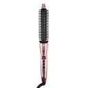 Calista Perfecter Pro Heated Round Brush - Thermal, Hot Styling Brush, For Women, 0.75 Inch, Rose Gold, Adjustable Temp & Dual Voltage
