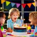 Purple 0 Birthday Number Candles,Glitter Blue Purple Pearls Mermaid Tail Number Birthday Candles for Girls Women Mermaid Themed Party Decorations Party Favors Cake Topper