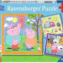RAVENSBURGER Puzzle Ravensburger 05579 Family and Friends 3 x 49 Pieces Peppa Pig Puzzle for Children from 5 Years