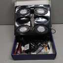 4 Pods RGB LED Rock Lights, Underglow Multicolor Neon Light Kit, Wheel Well Light with APP Control & Music Mode, Under Glow Lights for Trucks,Jeep,SUV,Golf Cart,ATV,Pickup Off Road,12V