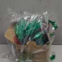 Brizled Red & Green Christmas Lights, 33ft 50 LED Faceted C9 Christmas Lights, Connectable Indoor Outdoor Roof String Light, 120V UL Certified Xmas Tree Light for Xmas Holiday Yard Garden Party