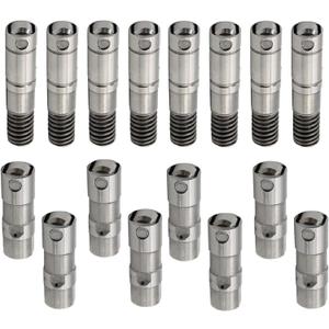 (8+8) Hydraulic Valve lifters Roller Lifters AFM DOD Roller Lifters Compatible with Escalade Silverado Sierra Yukon 1500 5.3L 6.0L 6.2L 12499225 12639516 17122490