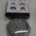 10" Pro Chicken Shredder Tool Twist Large for Kitchen, BPA-Free Food-Safe Meat Grinder, Visible Chicken Breast Meat Shredder with Strong Anti-Slip Bottom & Ergonomic Handle, Gray