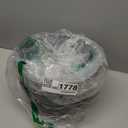 12 Inch 2 Pack Large Hanging Planters for Indoor Outdoor Plants, Plastic Hanging Basket Pots for House Plants Flowers, Black