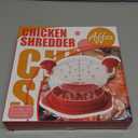 Chicken Shredder, Proffesional Chicken Meat Shredder Tool with Ergonomic Handle, Anti-slip and Dishwasher Safe
