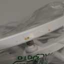 Maxona 2 Pack 7.9 inch White Color Round Shape Metal Plant Stands-Sturdy Flower Pot Shelf for Various Plants, Strong Anti-Rust Iron Support, Decorative Display Racks for Indoor and Outdoor Garden