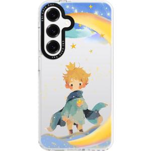 for Samsung Galaxy S23 Case, Cartoon Pattern with Little Prince-Like, Military-Grade Drop Protection, Cute Soft Slim TPU Protective Cover with Camera Lens Protection for Women & Girls