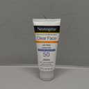 Neutrogena Clear Face Sunscreen Lotion for Acne-Prone Skin, Broad Spectrum SPF 50 Facial Sunscreen for Oily Skin, Oil-, Fragrance- & Oxybenzone-Free Water Resistant Sunscreen, 3 fl. oz