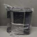 Hot & Iced Coffee Maker with Bold Setting, Single Serve Coffee Maker for K Cup and Grounds, 6-14 Oz Brew Sizes, 50 Oz Removable Water Tank, One Cup Coffee Machine with Reusable Filter, Black