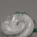 2 Link Wood Chain Link Decor,White Wooden Knot Boho Farmhouse Rustic Decor for Coffee Table Modern Book Shelf Accents Home Console Table Items Living Room