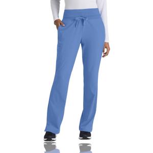 BARCO One Stride Womens Scrub Pant (Small Petite, Ciel Blue)