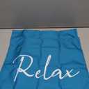 MIULEE Outdoor Waterproof Throw Pillow Covers Set of 2 Relax Decorative Outdoor Square Pillowcases for Chair Patio Garden Couch Tent Balcony Sofa Teal Blue 18x18 Inch