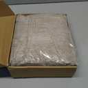 FUTEI Khaki Decorative Throw Pillow Covers 24x24 Inch Set of 2,Soft Fluffy Faux Feather Texture European Cushion Cases,Modern Home Luxury Decor for Couch Bed Living Room (Khaki)