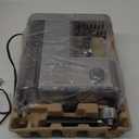 CHULUX Kom-Pro Espresso Machine 20 Bar, Semi Automatic Stainless Steel Coffee Machine for Home Latte Cappuccino Espresso Maker, Powerful Milk Frother Steam Wand (Sliver)