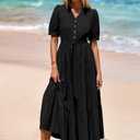 PrettyGarden Women Dress Black L