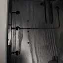 Black Wood Phone Docking Station for up to 3 Phones - Nightstand Organizer for Men & Women Holds Phones, Tablets, Keys, Rings, Glasses, Watches, EDC & More - With Special Drawer for Valuables