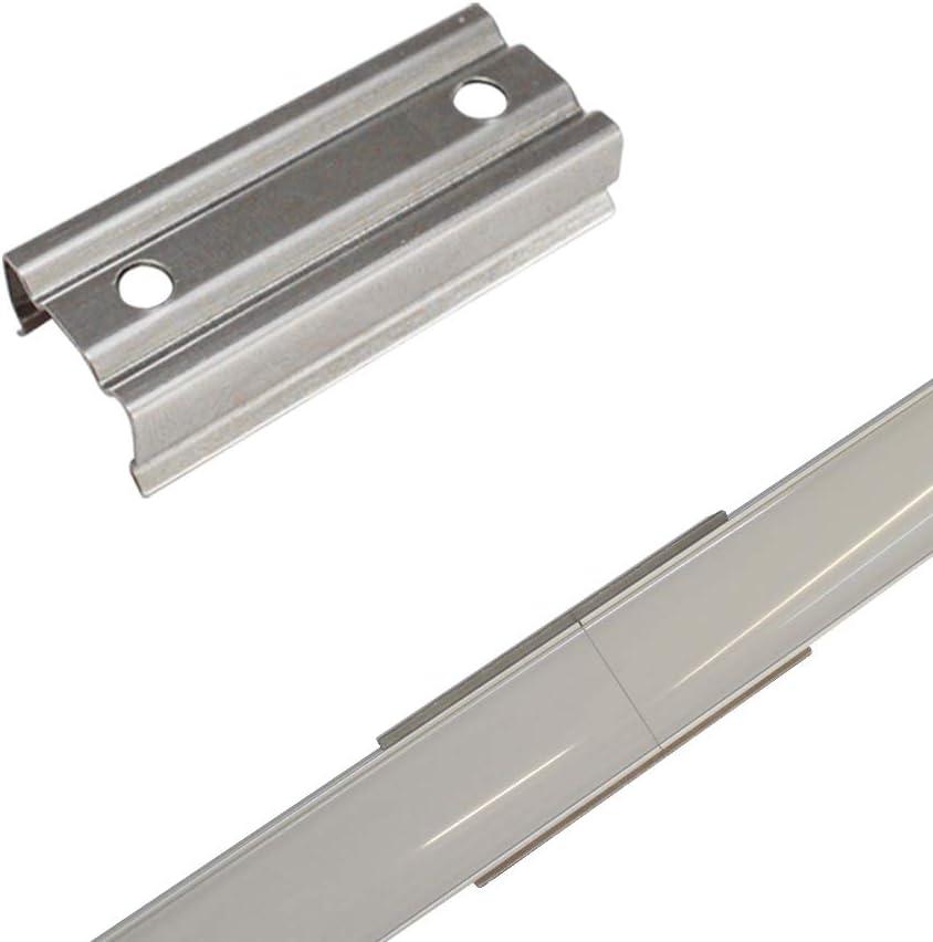 Hunhun 20 Pack Extension Connectors for Hunhun U Shape LED Aluminum Channel System(U channel type)