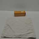 Mandioo Decorative Throw Pillow Cover 22" x 22" Cream White 1pc