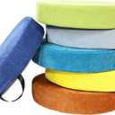 6 Pcs Flexible Floor Cushion for Classroom, Floor Cushions Easy to Clean and Carry,16''x16''x2'' Soft Cushion for Learning Sitting Daycare School Chair Yoga and Meditation (Chenille)
