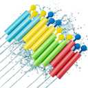 Lehoo Castle Water Guns 12 Pack, Super Water Blaster Soaker Foam Squirt Guns Bulk Beach Pool Outdoor Toys Summer Party Family Games for Kids Adults