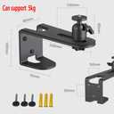 Wall Mount Projector Stand, Adjustable 360 Rotation, Suitable For Home Theater, Office, And Other Locations