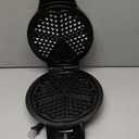 Mueller Heart 5 Waffle Maker, Waffle Iron, Adjustable Browning Control & Nonstick, Cool Touch Handle, Easy to Clean, Small Kitchen Appliances