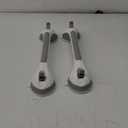 Grab Bars for Bathtubs and Showers 2 Pack Shower Handle, Heavy Duty Suction Grab Bar Bath Handrails for Seniors and Elderly, Bathroom Safety Grip No Drilling Waterproof Removable, Grey (Gray)