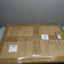 Cumbor 36" Extra Tall Baby Gate for Dogs and Kids with Wide 2-Way Door, 29.7"- 46" Width, and Auto Close Personal Safety for Babies and Pets, Fits Doorways, Stairs, and Entryways, White