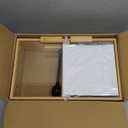 HouseCorePro 2 Pack Bamboo Food Storage Containers  Large 2.75L Food Dispenser with Measuring Spoon, 18 Labels, 6 Freshness Stickers, Wood Pantry Organizers and Storage for Dry Goods, 9.50x7.25x4in.