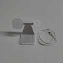 Magnetic Wireless Charger for iPhone - 3-in-1 Fast Charging Station Compatible with MagSafe Charger iPhone 16-12 Series Apple Watch AirPods for Nightstand Desktop Bedside (White)