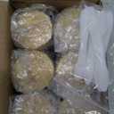 12 Pcs 1 Oz Frosted Cream Jar,Empty Refillable Glass Cosmetic Container Jars Holder with Inner liner,Wood Grain Lid for moisturizer,Foundation,Lotion,Ointment-Black