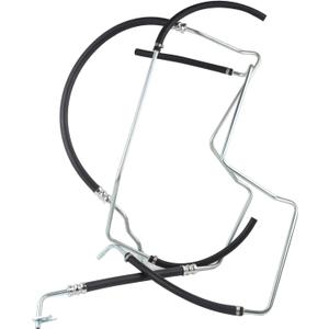 MUCO New Power Steering Pressure Return Hose Assembly 92081 92222 92378 Kit Set 3pc for 9-7x Bravada Ascender Jimmy Envoy XL Trailblazer EXT Rainier 2002 2003 2004 2005 2006 2007 2008 2009
