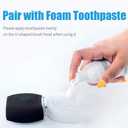 Ultrasonic Toothbrush for Adults Automatic Electric Toothbrush Portable Washable Soft Bristles 30s Automatic Timer Wireless Charging Dual-Use for Travel & Home