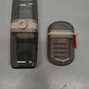 VITVITI Gray Toothbrush Travel Case, Portable Leakproof Travel Soap Container Dish Tray, 7.88 inch Toothpaste Toothbrush Holder with Cover for Trip/Bathroom/Camping (Clear)