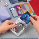Lzerking Top Loaders for Cards 320ct, 35PT Card Saver 160 Top Loader and 160 Penny Sleeves for Trading Cards Protectors Hard Plastic 3" x 4" Trading Cards Protectors for Baseball Sports Card Sleeves