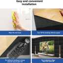 36 Pack Pyramid Acoustic Panels 12" X 12" X 2" Sound Proof Foam Panels with Self-Adhesive Acoustic Foam Panels of High Density Fast Expand Studio Soundproof Wall Panels-Black