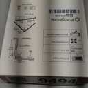 Smoke Detector, Hardwired Interconnected Smoke Detectors, Smoke Alarm with Replaceable 9V Battery, Interconnects Up to 12 Fire Alarms Smoke Detectors, Fire Alarm with Test/Silence Button, 2Packs