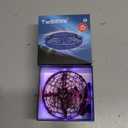 Hand Operated Small Drone Indoors&Outdoor,Mini Drone For Kids,Colorful Stunts Flying Ball Toy,Stem Toys for Children,Birthday And Christmas Gift For 6 7 8 9 10 11 12+ Year Old Boys Or GirlsPink (Purple)