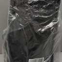 Slim Rolling Laundry Basket, Slim Laundry Hamper with Wheels and Adjustable Long Handles, 45L Small Laundry Baskets with Mesh Top for Bedroom, Closet, and Bathroom - Black