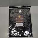 Hair Salon Smock with Pocket - Black Client Wrap Gown - Cutting Robe - Client Gown Salon - Salon Client Gown Robes - Stylist Gown - Spa Gown - Haircut Gown (Black - 100% Polyester)